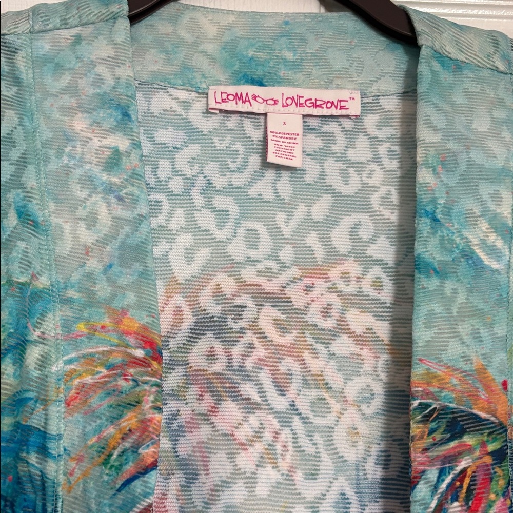 Colorful Women's swimsuit cover up - Picture 3 of 4